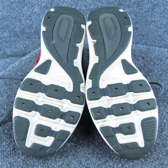 Nike Boys Sneaker Shoes‎ Athletic Red Fabric Lace Up Size Y 7 Medium - Picture 9 of 10